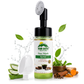 Himbuti Ayurveda Herbal Face Wash bottle with natural ingredients on a white background